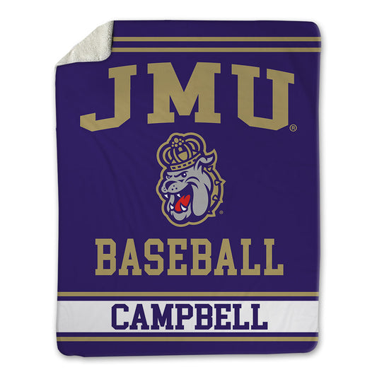 JMU - NCAA Baseball : Wyatt Campbell - Blanket-0