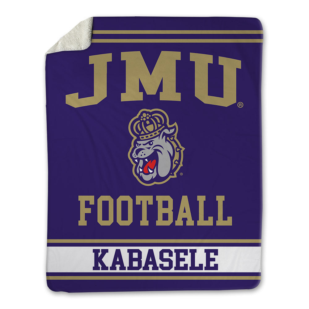 JMU - NCAA Football : Kevin Kabasele - Blanket-0