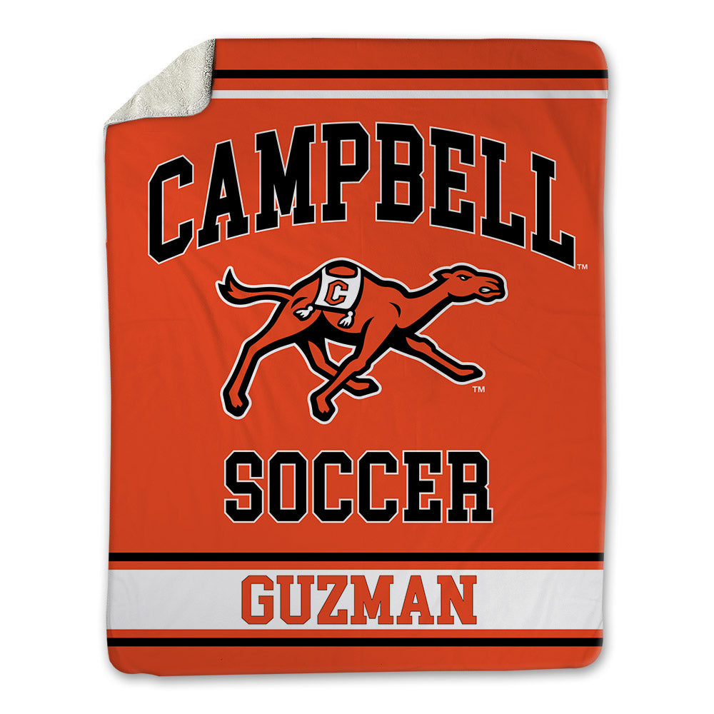 Campbell - NCAA Women's Soccer : Susan Guzman - Blanket-0