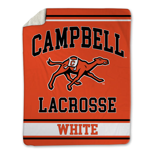 Campbell - NCAA Women's Lacrosse : Paige White - Blanket-0
