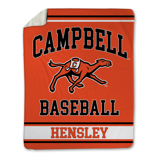 Campbell - NCAA Baseball : Connor Hensley - Blanket-0