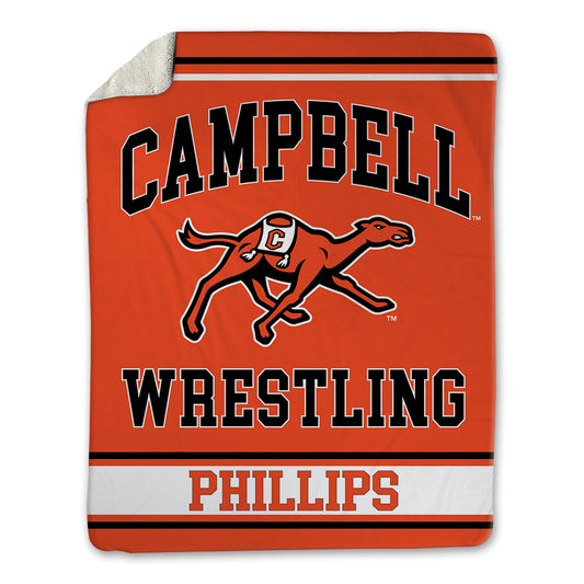 Campbell - NCAA Wrestling : Ryan Phillips - Blanket-0