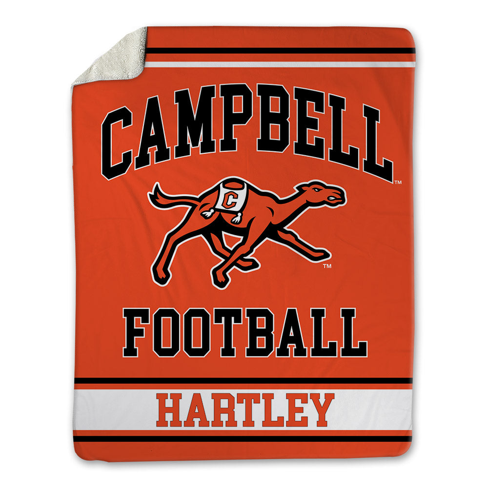 Campbell - NCAA Football : Wiley Hartley - Blanket-0