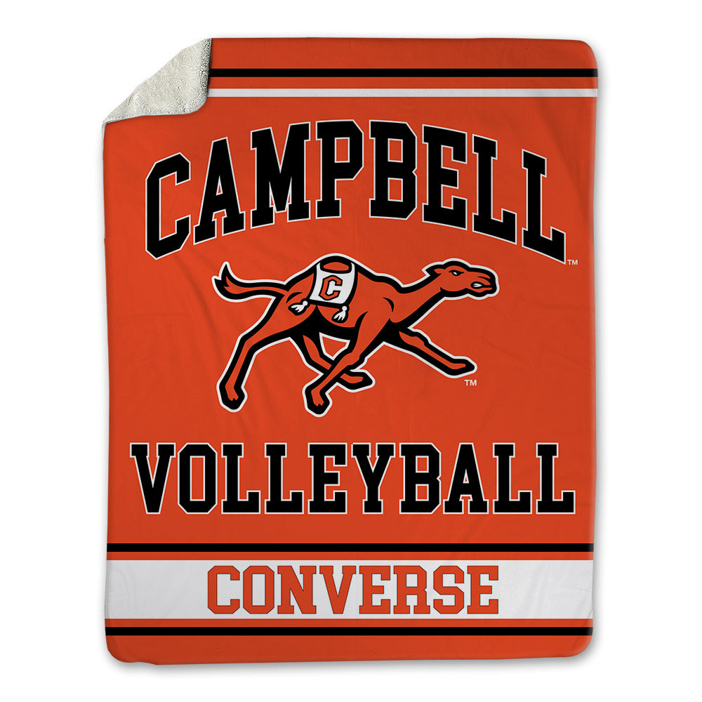 Campbell - NCAA Women's Volleyball : Madelyn Converse - Blanket-0