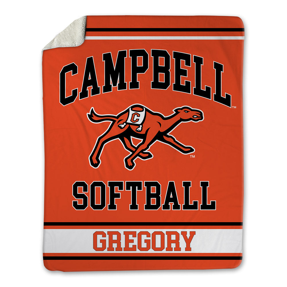 Campbell - NCAA Softball : Megan Gregory - Blanket-0