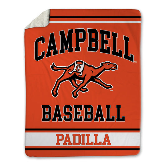 Campbell - NCAA Baseball : Isaiah Padilla - Blanket-0