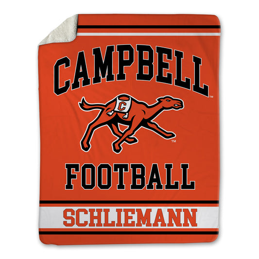 Campbell - NCAA Football : Christian Schliemann - Blanket-0