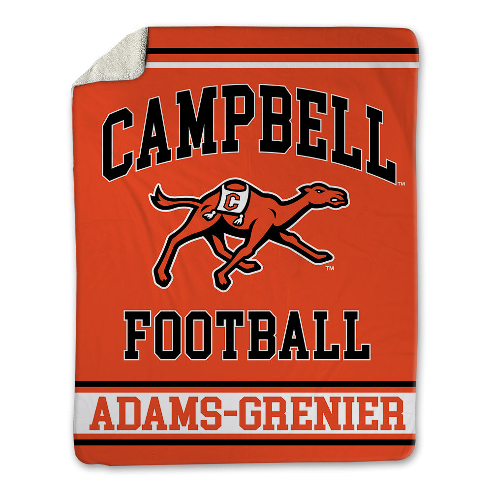 Campbell - NCAA Football : Dawson Adams-Grenier - Blanket-0