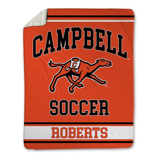 Campbell - NCAA Men's Soccer : Ethan Roberts - Blanket-0