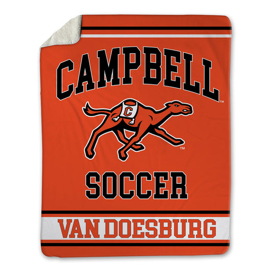 Campbell - NCAA Women's Soccer : Anais van Doesburg - Blanket-0