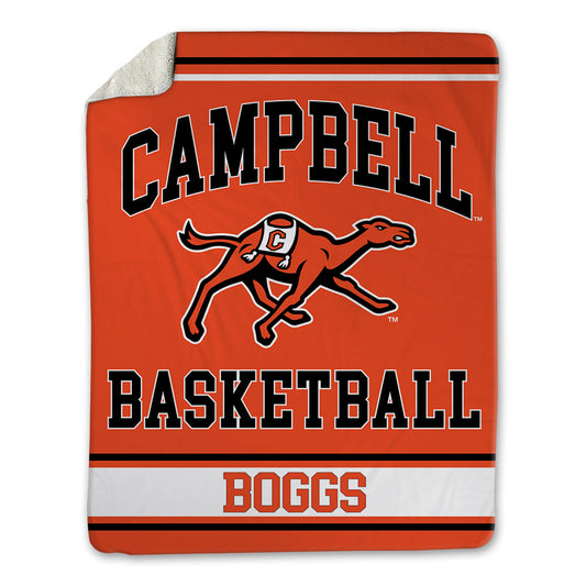 Campbell - NCAA Men's Basketball : Justin Boggs - Blanket-0