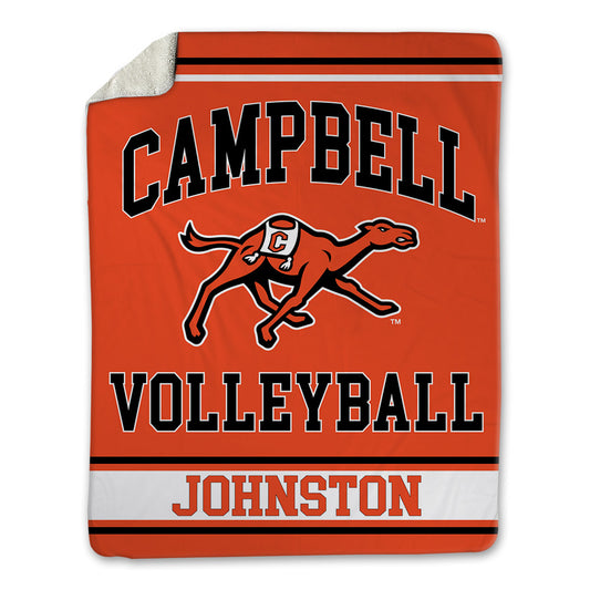 Campbell - NCAA Women's Volleyball : Sadie Johnston - Blanket-0
