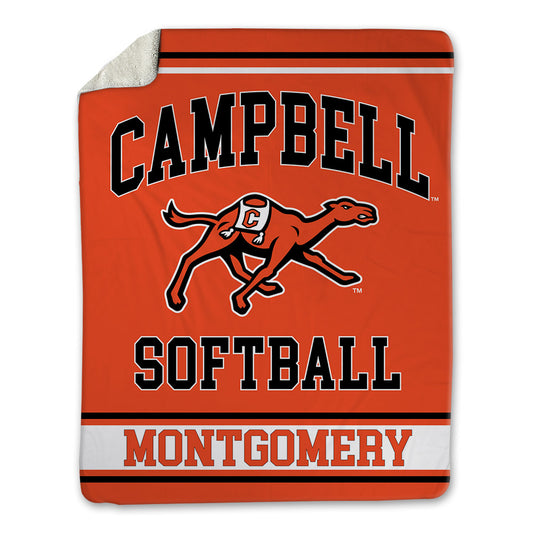 Campbell - NCAA Softball : Charlie Montgomery - Blanket-0