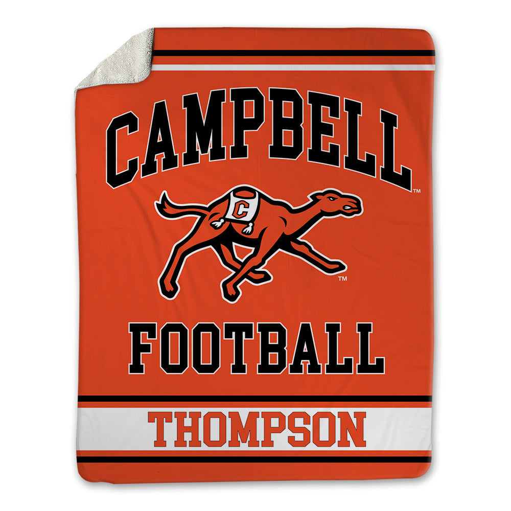 Campbell - NCAA Football : Donovan Thompson - Blanket-0