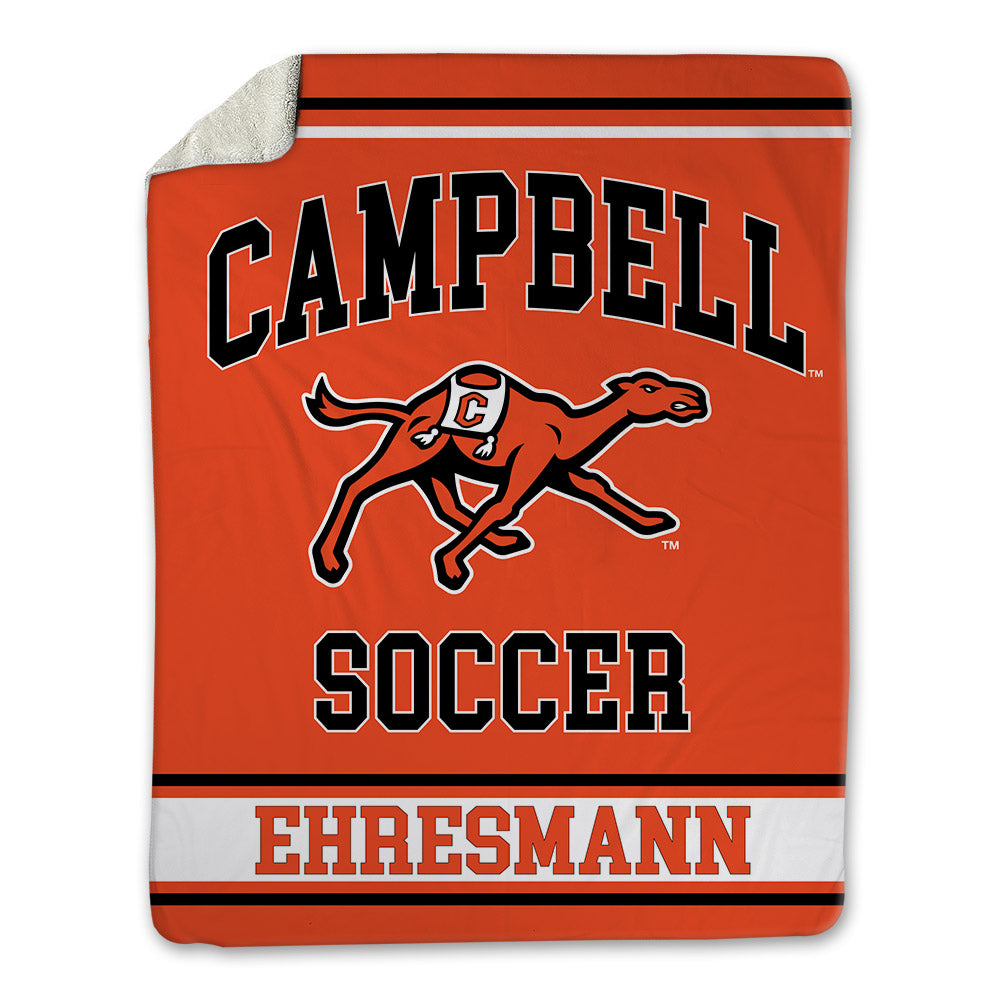 Campbell - NCAA Women's Soccer : Emily Ehresmann - Blanket-0