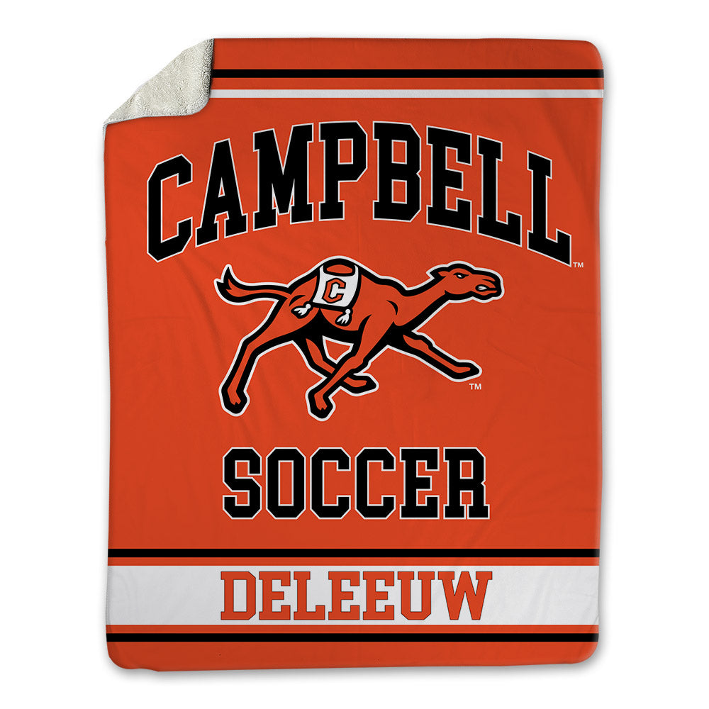 Campbell - NCAA Men's Soccer : Landon Deleeuw - Blanket-0