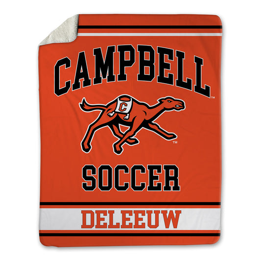 Campbell - NCAA Men's Soccer : Landon Deleeuw - Blanket-0