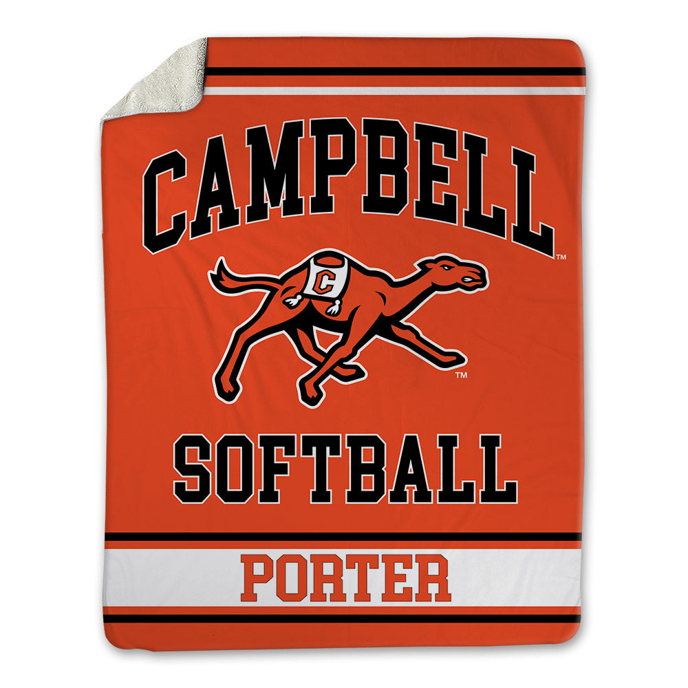 Campbell - NCAA Softball : Ashlyn Porter - Blanket-0