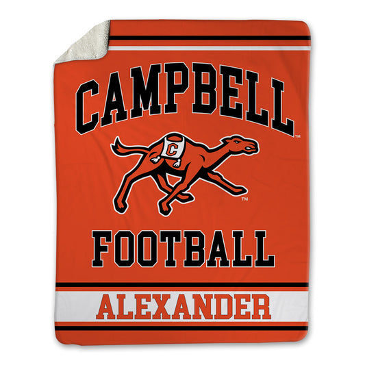 Campbell - NCAA Football : Markeece Alexander - Blanket-0