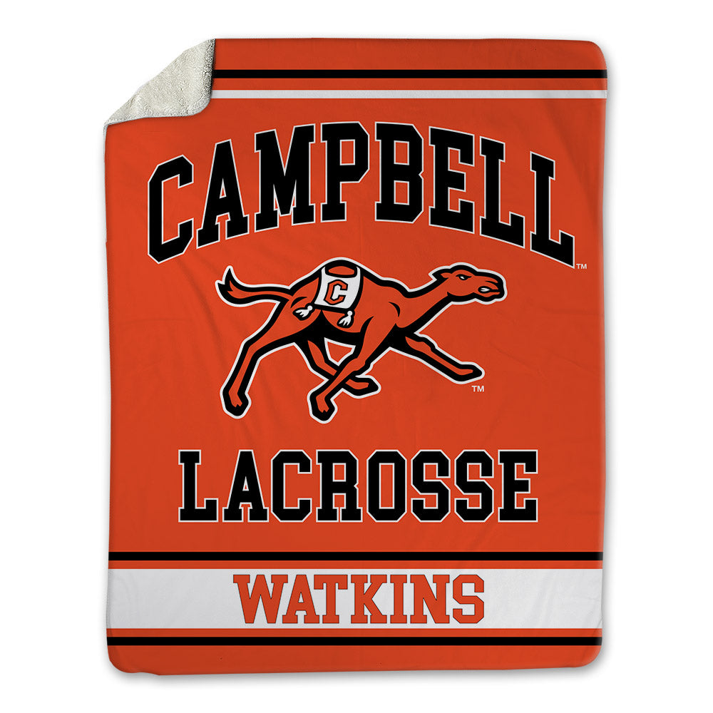 Campbell - NCAA Women's Lacrosse : Drew Watkins - Blanket-0