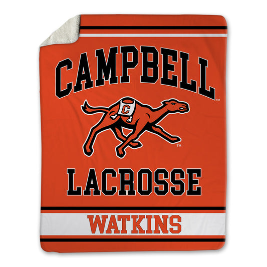 Campbell - NCAA Women's Lacrosse : Drew Watkins - Blanket-0