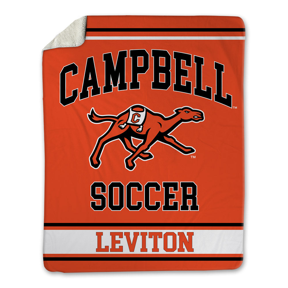 Campbell - NCAA Men's Soccer : Max Leviton - Blanket-0