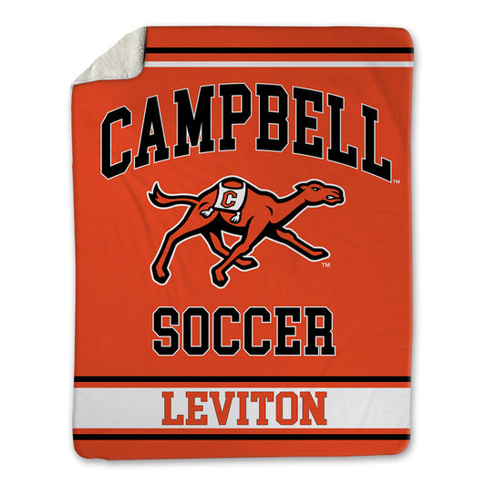 Campbell - NCAA Men's Soccer : Max Leviton - Blanket-0