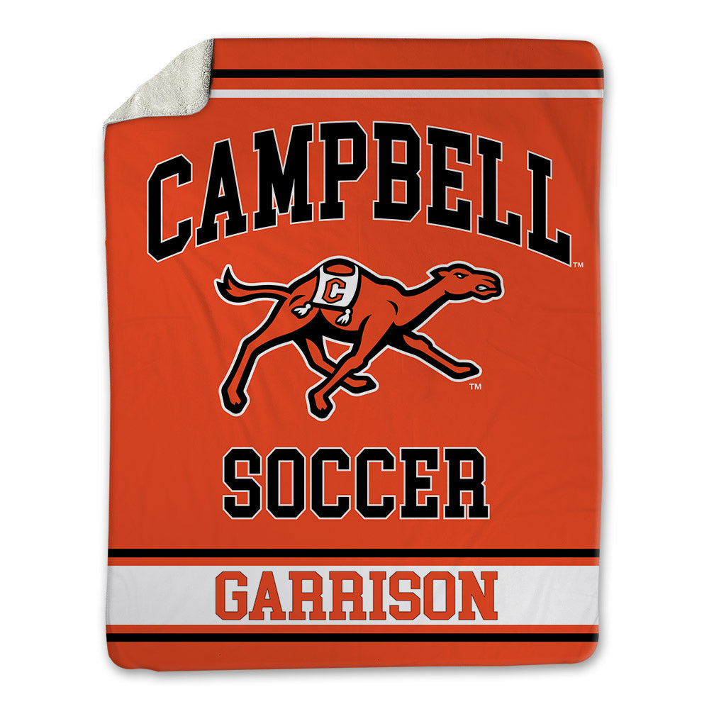 Campbell - NCAA Women's Soccer : Gillian Garrison - Blanket-0