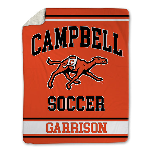 Campbell - NCAA Women's Soccer : Gillian Garrison - Blanket-0