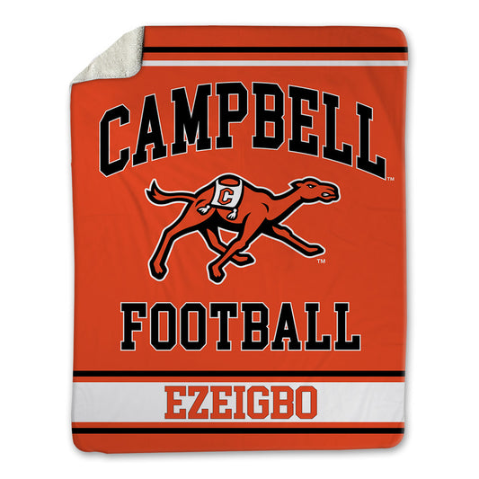 Campbell - NCAA Football : Chinua Ezeigbo - Blanket-0