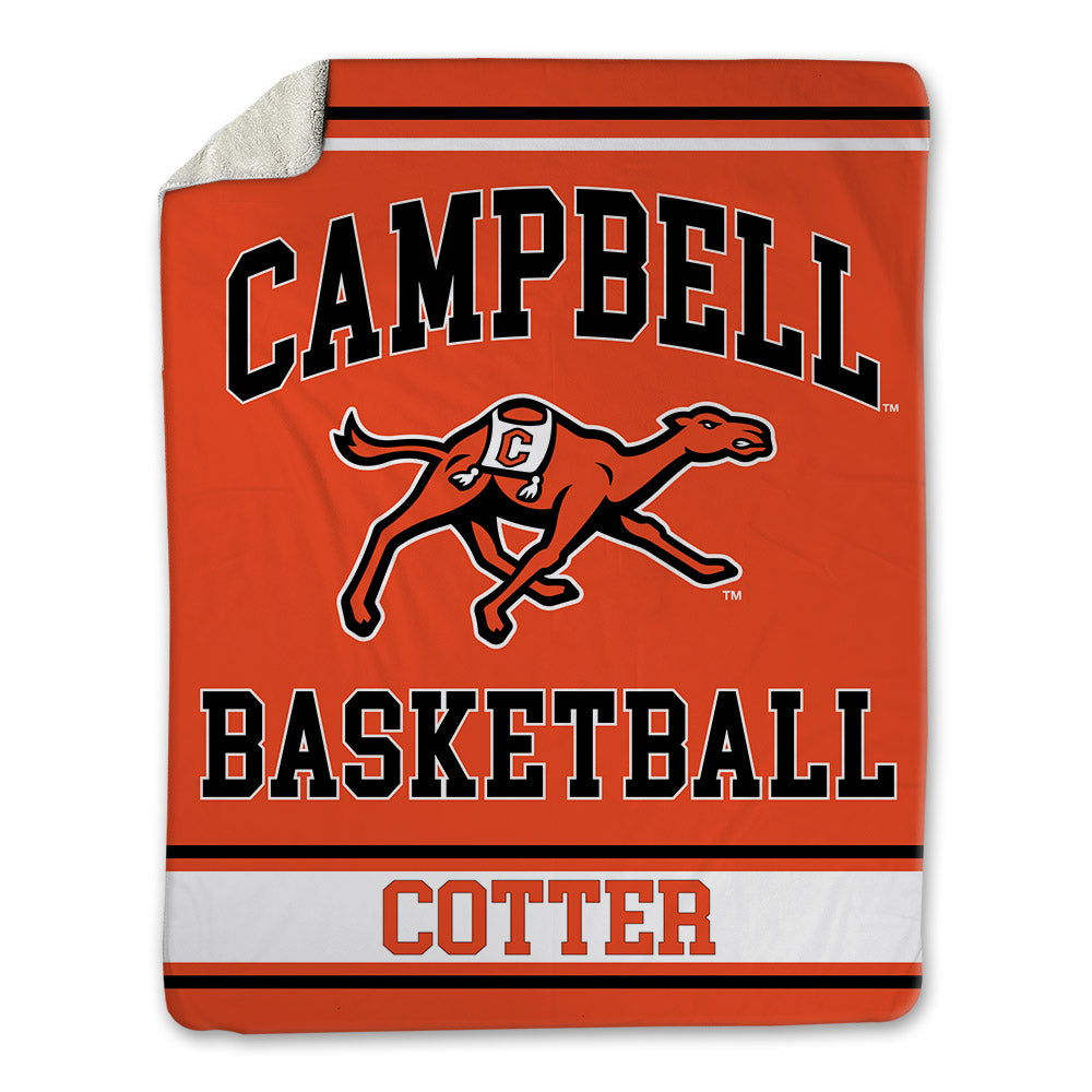 Campbell - NCAA Women's Basketball : Taylor Cotter - Blanket-0