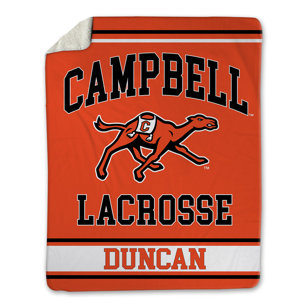 Campbell - NCAA Women's Lacrosse : McKenna Duncan - Blanket-0