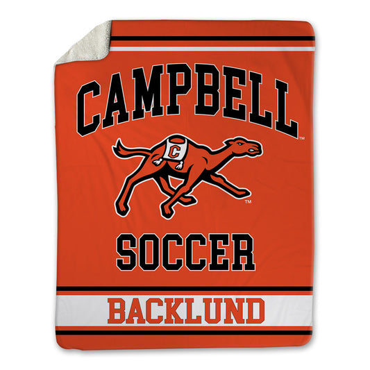 Campbell - NCAA Women's Soccer : Kaleigh Backlund - Blanket-0