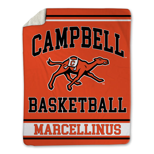 Campbell - NCAA Men's Basketball : Daniel Marcellinus - Blanket-0