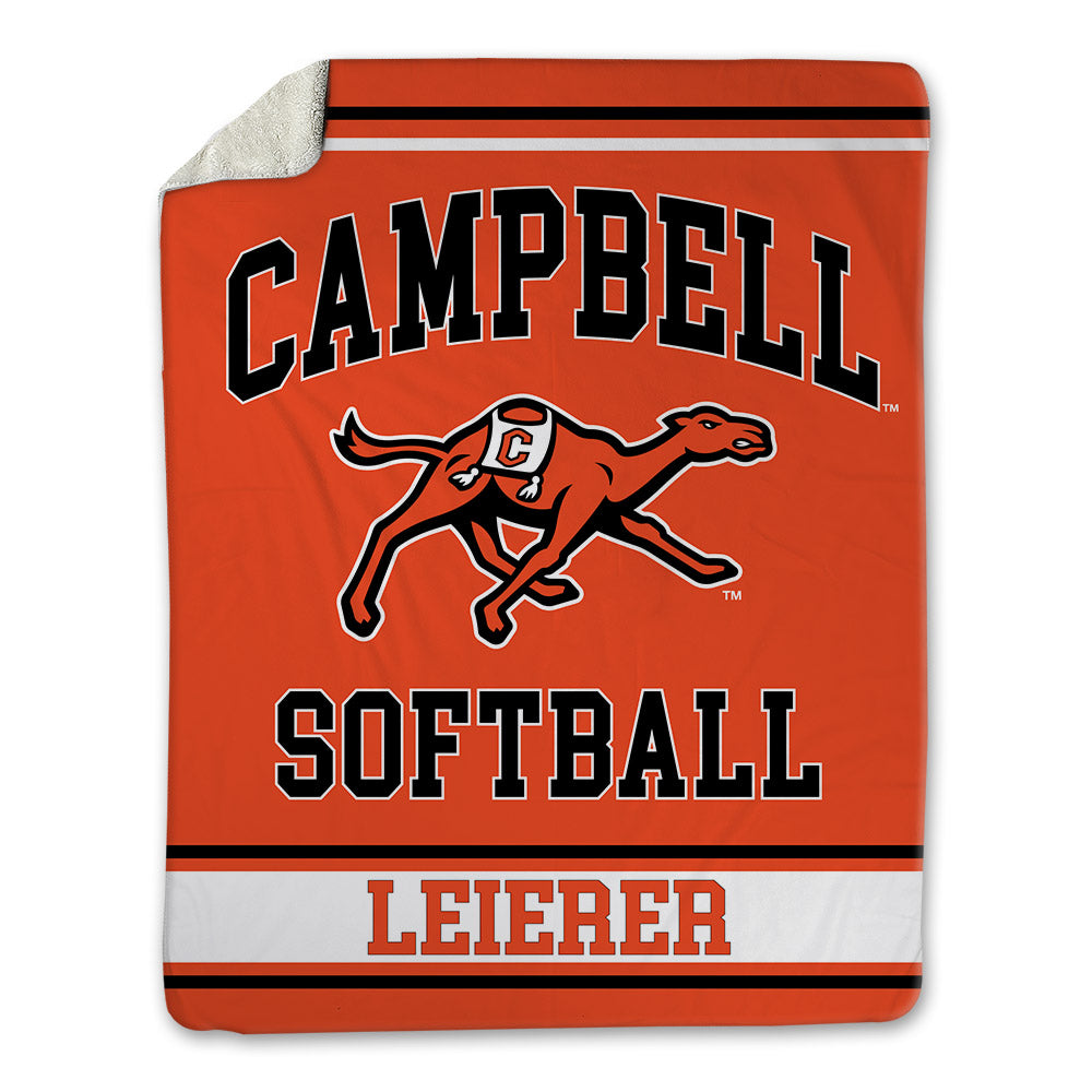 Campbell - NCAA Softball : Hannah Leierer - Blanket-0