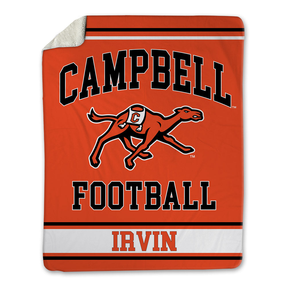 Campbell - NCAA Football : Isaiah Irvin - Blanket-0