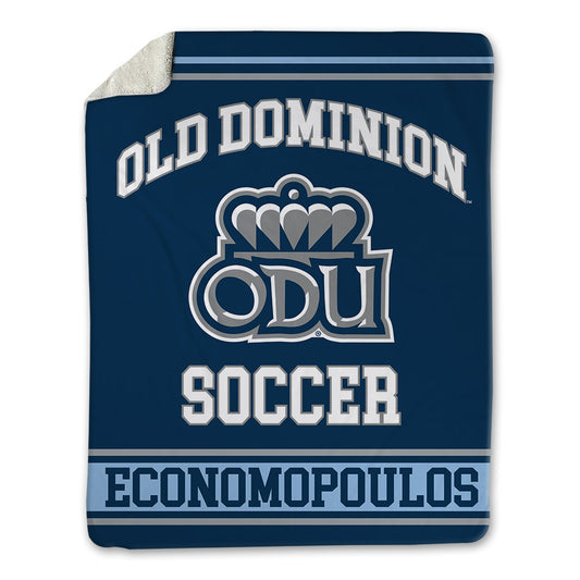 Old Dominion - NCAA Women's Soccer : Ashley Economopoulos - Blanket-0