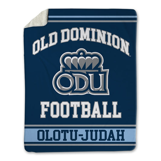 Old Dominion - NCAA Football : Jed Olotu-Judah - Blanket-0