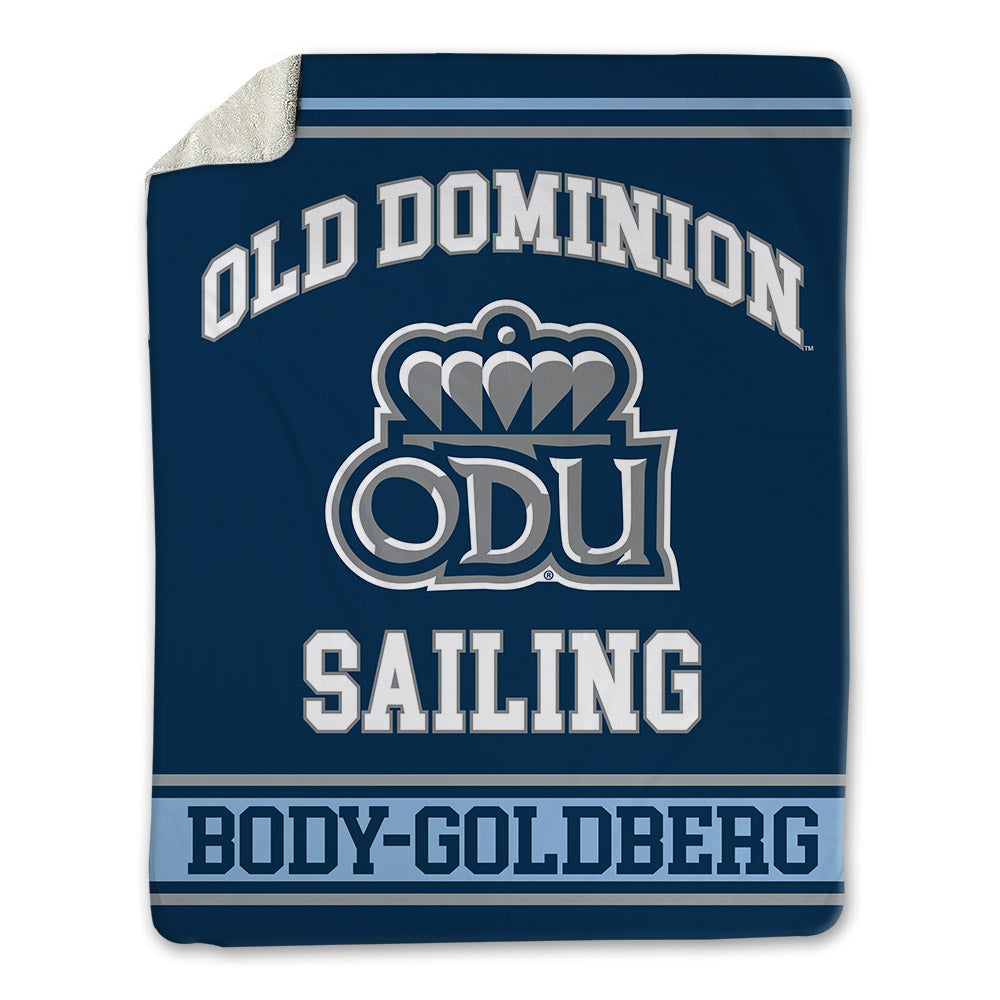 Old Dominion - NCAA Men's Sailing : Emil Body-Goldberg - Blanket-0