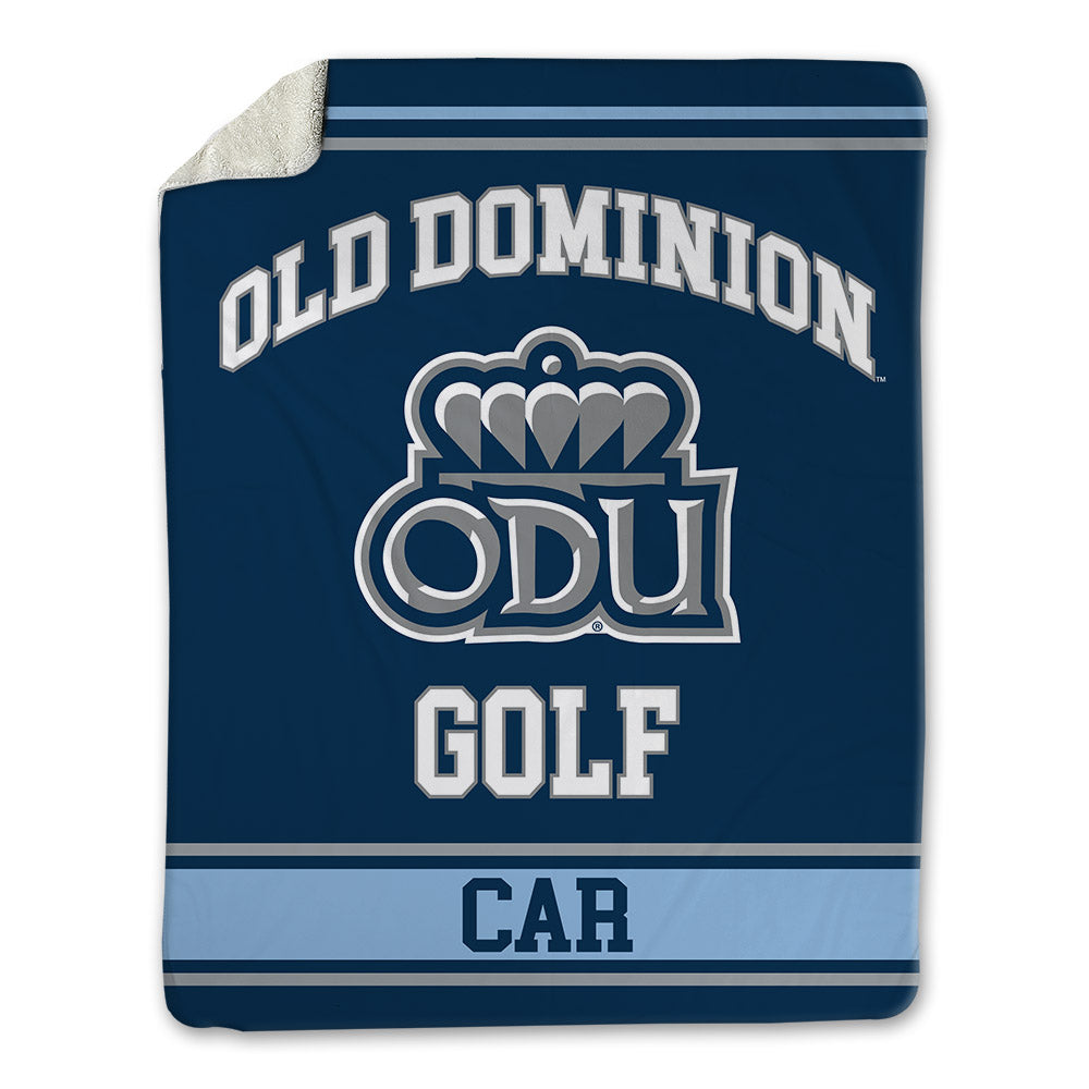 Old Dominion - NCAA Women's Golf : Barbara Car - Blanket-0