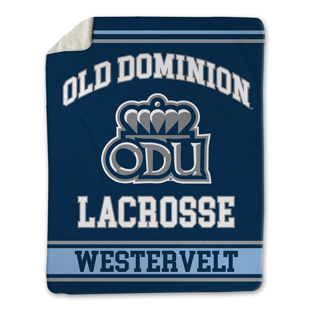 Old Dominion - NCAA Women's Lacrosse : Anna Westervelt - Blanket-0