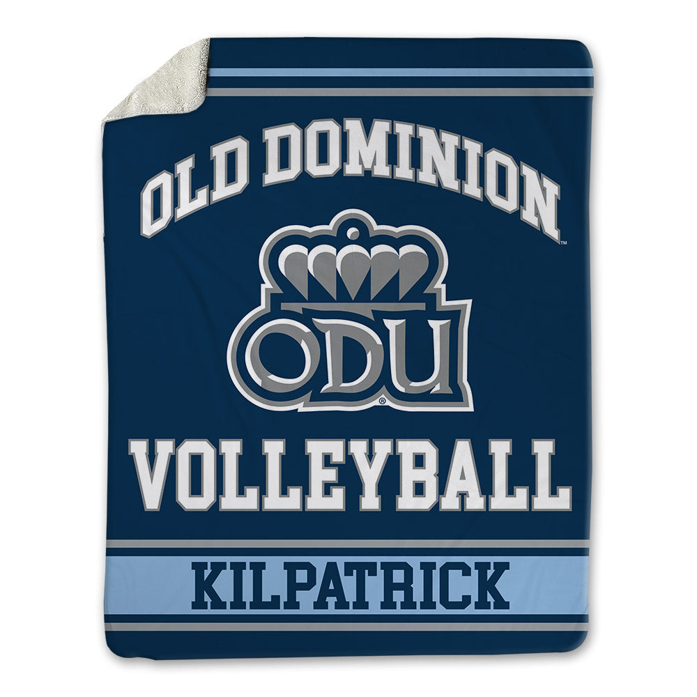 Old Dominion - NCAA Women's Volleyball : Kate Kilpatrick - Blanket-0