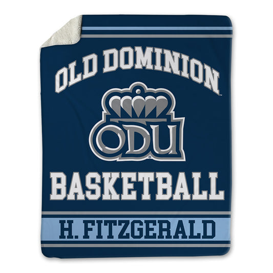 Old Dominion - NCAA Women's Basketball : Sarah H. Fitzgerald - Blanket-0