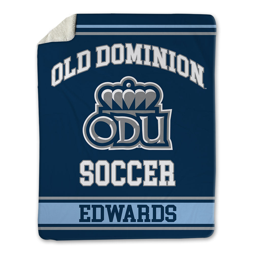 Old Dominion - NCAA Women's Soccer : Brooke Edwards - Blanket-0