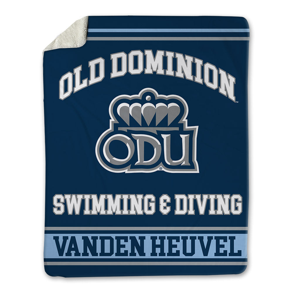 Old Dominion - NCAA Men's Swimming & Diving : Drew vanden heuvel - Blanket-0