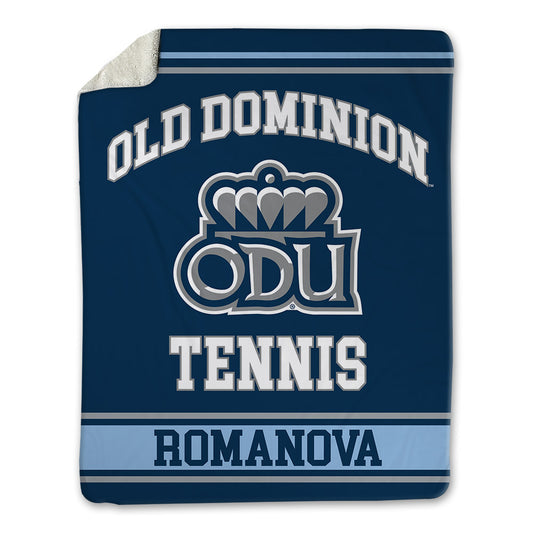 Old Dominion - NCAA Women's Tennis : Ulyana Romanova - Blanket-0