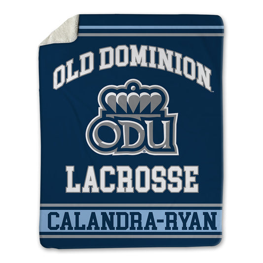 Old Dominion - NCAA Women's Lacrosse : Natalie Calandra-Ryan - Blanket-0