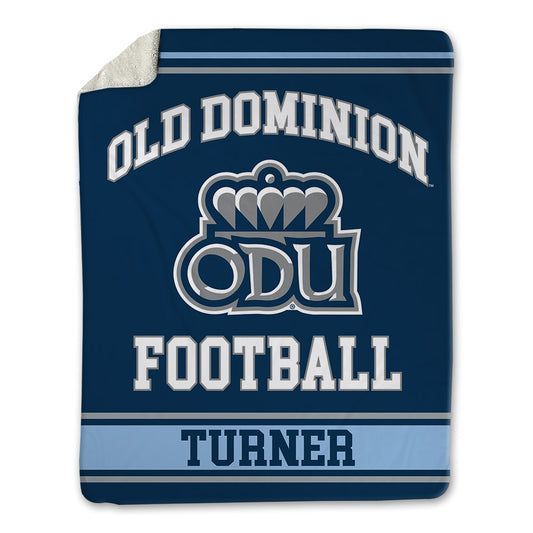 Old Dominion - NCAA Football : NICOLE TURNER - Blanket-0