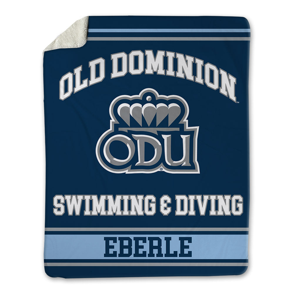 Old Dominion - NCAA Women's Swimming & Diving : Anna Eberle - Blanket-0