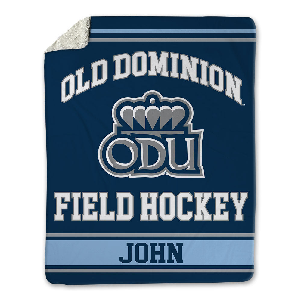 Old Dominion - NCAA Women's Field Hockey : Josi John - Blanket-0